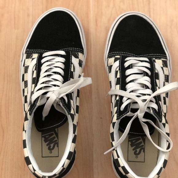 vans check lace old skool